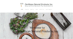 Desktop Screenshot of caribnaturalproducts.com
